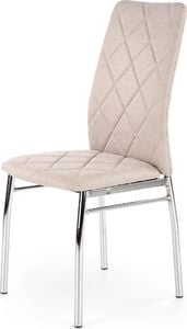 Halmar Krzesło K-309 jasny beż tkanina/chrom Halmar 1