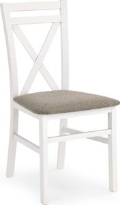 Halmar Krzesło drewniane dariusz biały halmar 1