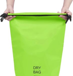 vidaXL Worek wodoszczelny, zielony, 10 L, PVC 2