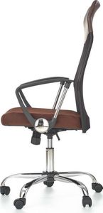 Krzesło biurowe Halmar Vire Brązowe 6
