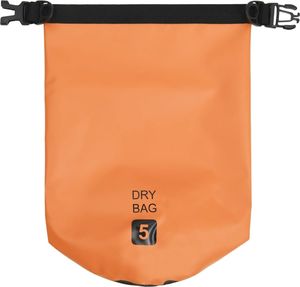 vidaXL Worek wodoszczelny, pomarańczowy, 5 L, PVC 7