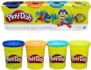 Play-Doh Play-Doh 4pak Bold Color - B5517/B6509 1