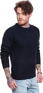 Lee BLUZA LEE CHUNKY CREW NECK MIDNIGHT NAVY L83KLNMA S 1