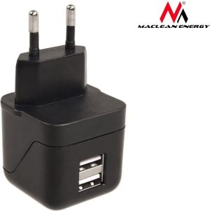 Ładowarka Maclean 2x USB 3.1A Czarna (MCE733) 1