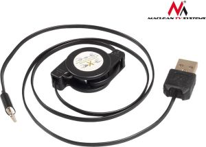 Kabel USB Maclean USB-A - 0.75 m Czarny (MCTV-731) 2