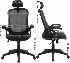 Krzesło biurowe Selsey Fortnite Czarny 2