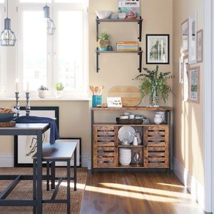 Selsey SELSEY Komoda dwudrzwiowa Ramizu z regulowanymi półkami 2