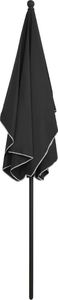 vidaXL Parasol ogrodowy na słupku, 210x140 cm, antracytowy 5