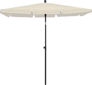 vidaXL Parasol ogrodowy na słupku, 210x140 cm, piaskowy 3