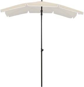 vidaXL Parasol ogrodowy na słupku, 200x130 cm, piaskowy 3