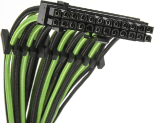 BitFenix Zestaw kabli, Czarno-zielony (BFX-ALC-EVGKG-RP) 5