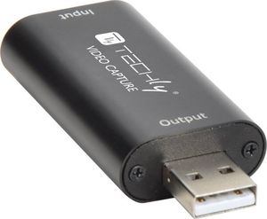 Techly Karta przechwytywania USB - HDMI Czarny  (I-USB-VIDEO-1080TY) 2