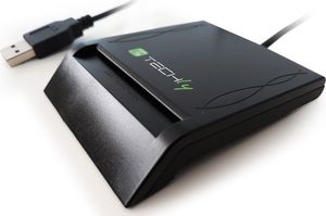 Techly Techly Czytnik Kart Kryptograficznych Smart Card na USB 2.0 1