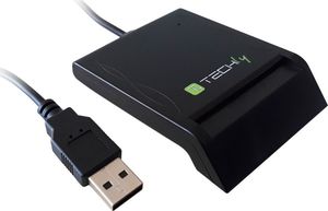 Techly Techly Czytnik Kart Kryptograficznych Smart Card na USB 2.0 2