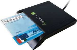 Techly Techly Czytnik Kart Kryptograficznych Smart Card na USB 2.0 4