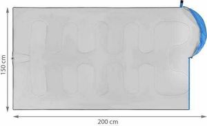 Malatec Śpiwór - niebieski S10249 5