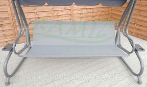 Ramiz HUŚTAWKA OGRODOWA 2w1 Leżanka 3-4 osobowa 214cm x 168 cm x 114 cm huśtawka Ramiz 13