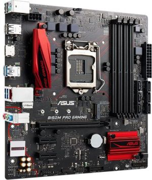 Płyta główna Asus B150M PRO GAMING, B150, DDR4, SATA3, USB 3.0, microATX (90MB0QD0-M0EAY0) 1