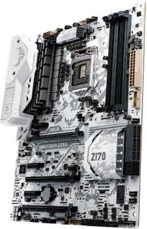 Płyta główna Asus SABERTOOTH Z170 S, Z170, DDR4, SATA3, USB 3.1, ATX (90MB0PT0-M0EAY0) 1