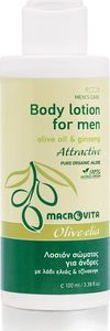Macrovita MACROVITA OLIVE-ELIA FOR MEN ATTRACTIVE nawilżające mleczko do ciała z bio-składnikami 100ml 1