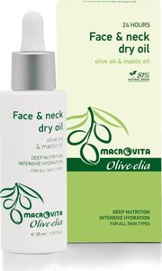 Macrovita OLIVE-ELIA suchy olejek do twarzy i szyi z bio-składnikami 30ml 1