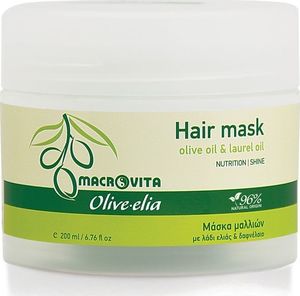 Macrovita Odżywcza maska do włosów intensywnie regenerująca z bio-składnikami 200 ml 1