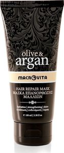 Macrovita Naprawcza maska do włosów z olejkiem arganowym 100 ml 1