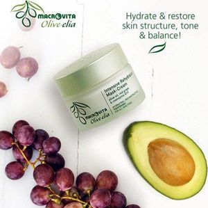 Macrovita OLIVE-ELIA maska-krem intensywnie nawilżająca wszystkie rodzaje cery 50ml 3