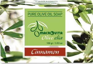 Macrovita Mydło z czystej oliwy z oliwek Cynamon 100g 1