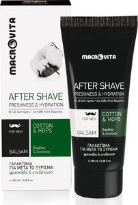Macrovita ZESTAW MACROVITA MEN: balsam po goleniu 100ml + nawilżający krem 50ml + kosmetyczka 2