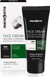 Macrovita ZESTAW MACROVITA MEN: balsam po goleniu 100ml + nawilżający krem 50ml + kosmetyczka 3