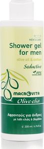 Macrovita MACROVITA OLIVE-ELIA FOR MEN SEDUCTIVE żel pod prysznic dla mężczyzn z bio-składnikami 200ml 1