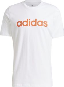 Adidas Koszulka męska adidas Neo Essential Linear biała GL0064 M 1