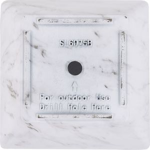 Shumee Doniczka 28 x 28 x 34 cm efekt marmuru MIRO 4