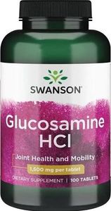 Swanson Swanson - Glukozamina HCL, 1500mg, 100 tabletek 1