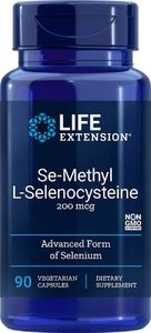 Life Extension Life Extension - Se-metylo-L-selenocysteina, 200mcg, 90 kapsułek roślinnych 1