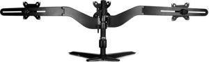 SilverStone Stojak biurkowy na 3 monitory do 24" ARM11BC (SST-ARM31BS) 2