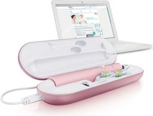 Szczoteczka Philips Szczoteczka soniczna Sonicare DiamondClean różowa HX9362/67 5