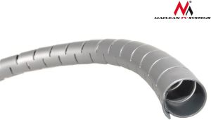 Organizer Maclean Spirala na przewody Srebrny 1 sztuka  (MCTV-676S) 2