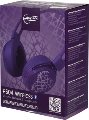 Słuchawki Arctic P604, Fioletowe 5