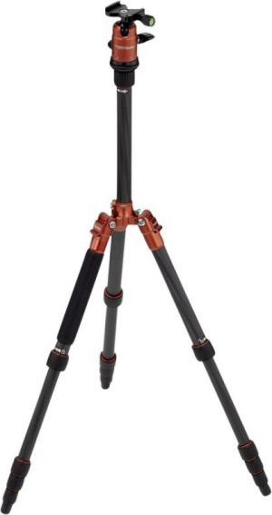 Statyw Rollei Compact Traveler No. 1 Carbon pomarańczowy (22579) 2