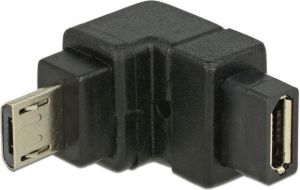 Adapter USB Delock microUSB - microUSB Czarny  (65668) 1