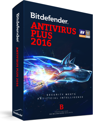 Bitdefender Antivirus Plus 2016 1 urządzenie 24 miesiące  (BDAV-N-2Y-1D) 1