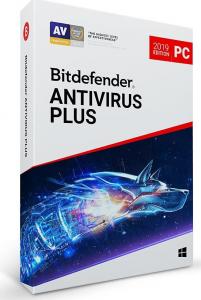 Bitdefender Antivirus Plus 2019 1 urządzenie 12 miesięcy  (BDAV-K-1Y-1D) 1