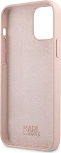 Karl Lagerfeld Karl Lagerfeld KLHCP12LSLCHLP iPhone 12 Pro Max 6,7" hardcase jasno różowy/light pink Silicone Choupette 7