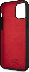 Karl Lagerfeld Karl Lagerfeld KLHCP12LSLCHBK iPhone 12 Pro Max 6,7" hardcase czarny/black Silicone Choupette 3
