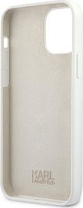 Karl Lagerfeld Karl Lagerfeld KLHCP12MSLCHWH iPhone 12/12 Pro 6,1" hardcase biały/white Silicone Choupette 7