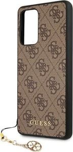 Guess Guess GUHCA72GF4GBR A725 A72 brązowy/brown hard case 4G Charms Collection 6