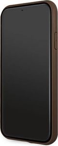 Guess Guess GUHCN614GMGBR iPhone 11 6,1 brązowy/brown hardcase 4G Big Metal Logo 5