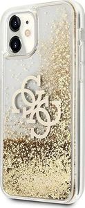 Guess Guess GUHCN61LG4GGO iPhone 11 6,1" złoty/gold hardcase 4G Big Liquid Glitter 2